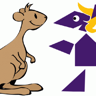 Känguru der Mathmatik 2023 Logo